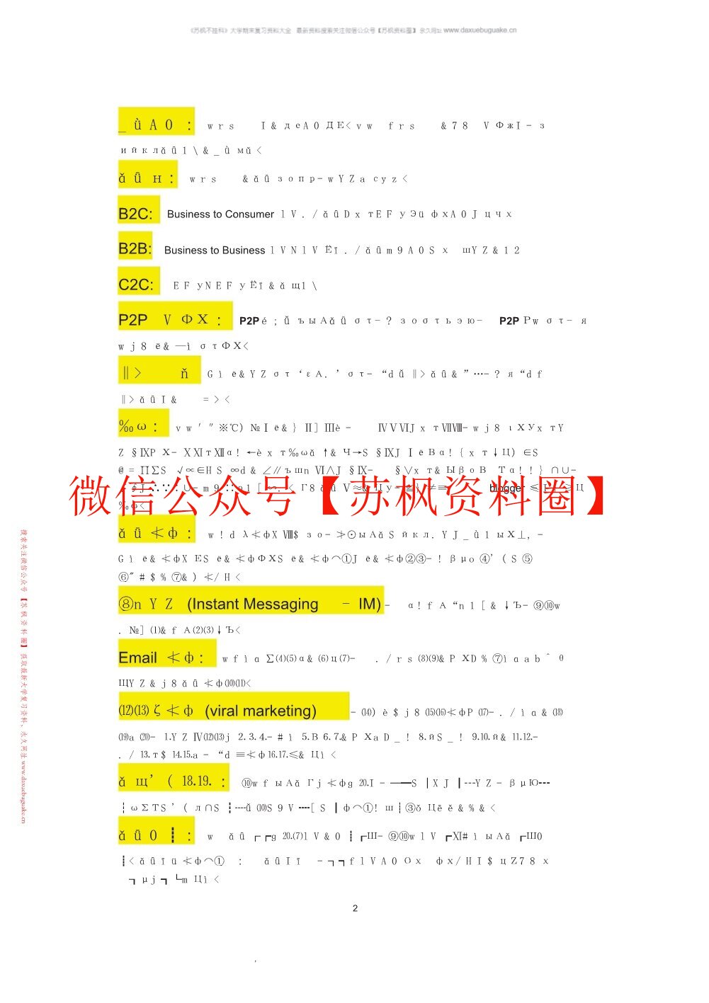 电子商务概论